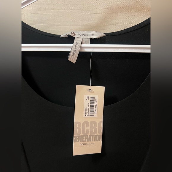 BCBGeneration Elegant Black Dress Size Small Classic Classy Never Worn - Picture 5 of 8